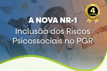A NOVA NR-1  INCLUSO DOS RISCOS PSICOSSOCIAIS NO PGR 